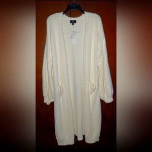 Women Long, Open Cardigan Sweater
